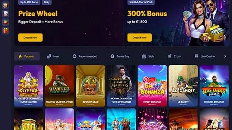 Spinhub Casino im Check: Bonus, Auszahlung, Lizenz