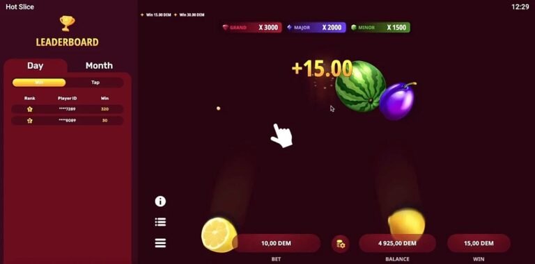 Hot Slice bei Dragonia Spielbedingungen